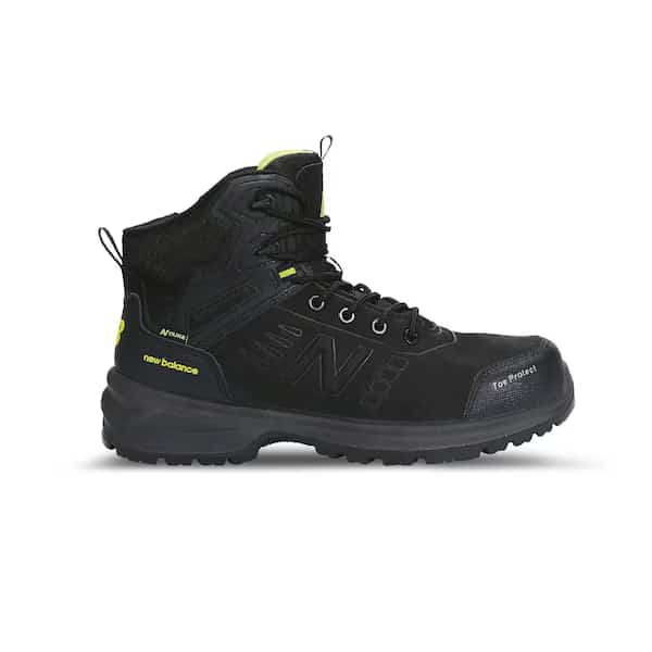 Men's Composite Toe Athletic High-Top Shoe, Black, 8 1/2, EE, MIDCLBR