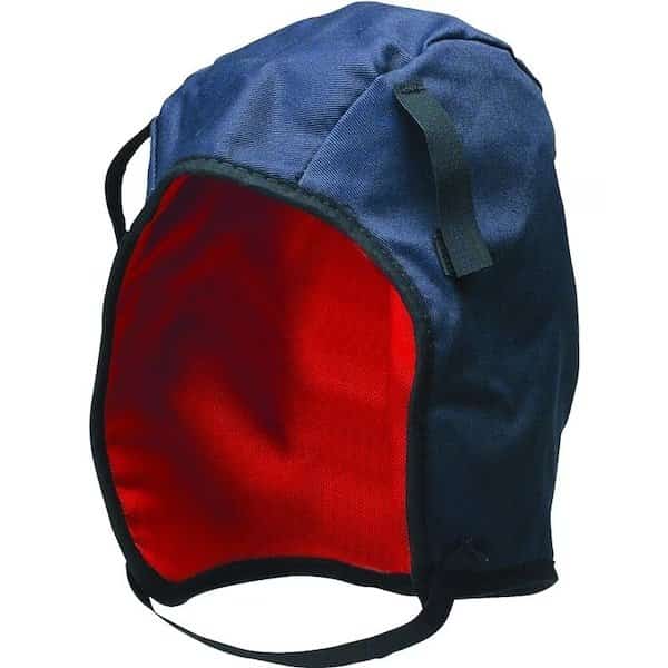 SAFETY WORKS 10062497 Winter Liner, Universal, Nylon, Blue, HookandLoop Attachment