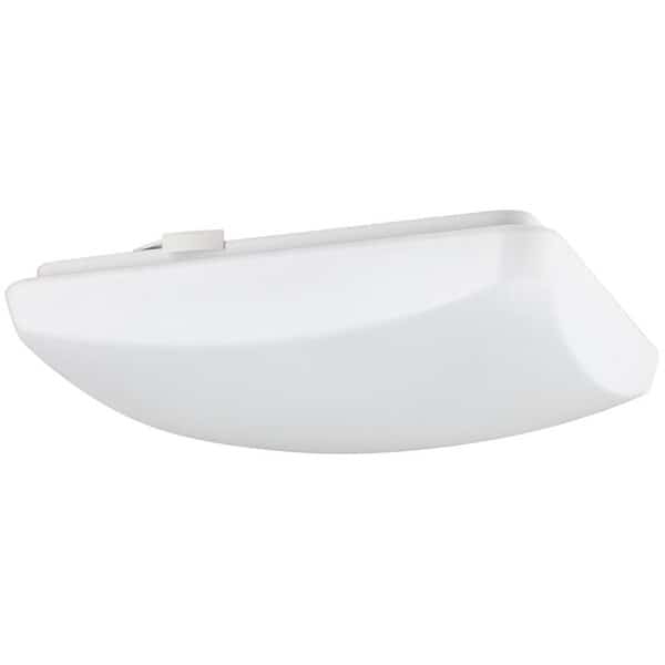 Square LED Mushroom Fixture, 3000K, Warm W, Height: 3