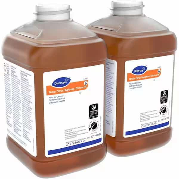 Neutral Cleaner,Liquid,2.5L,Bottle,PK2, Mfr#: 904716, DIVERSEY