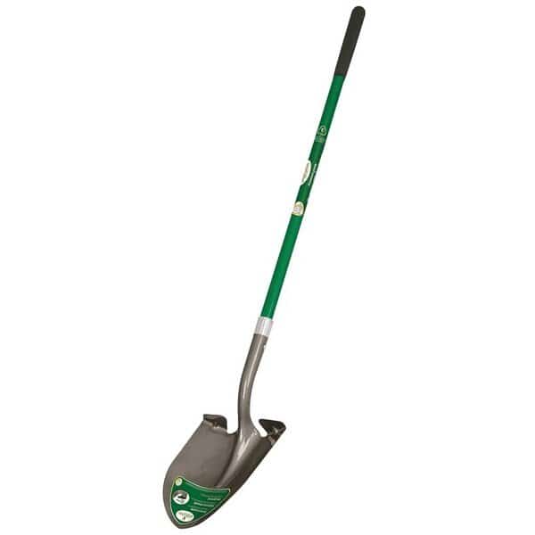 Shovel W/ 47 in L Ergonomic Fiberglass Handle
