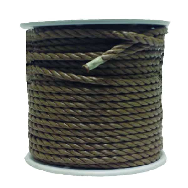 Koch Industries 1/2 in. D X 200 ft. L Brown Twisted Poly Rope