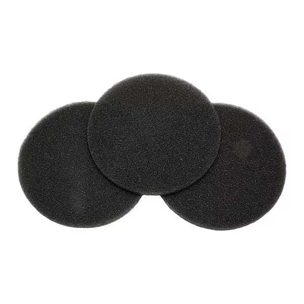 Disc Filter, Foam, Dry, 6-1/4 L, PK3