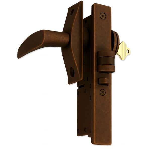 31/32 in. Aluminum Heavy Duty Deadlatch Function Mortise Lock in Duranodic