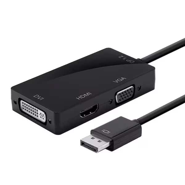 Dp 1.2A To HDMI,Dvi,Vga Passive Adaptr, Mfr#: 12802, MONOPRICE