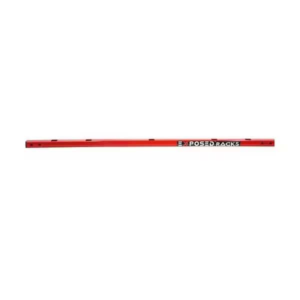 48 Length With Offset Holes Red Single