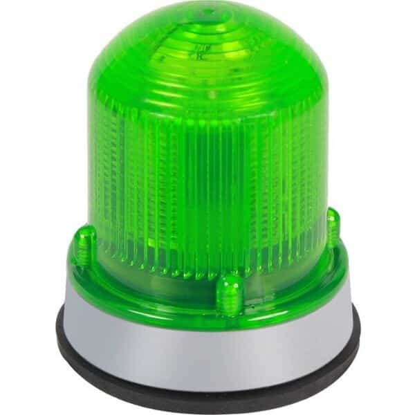 Warning Light, LED, 24VDC, Green, 65 FPM