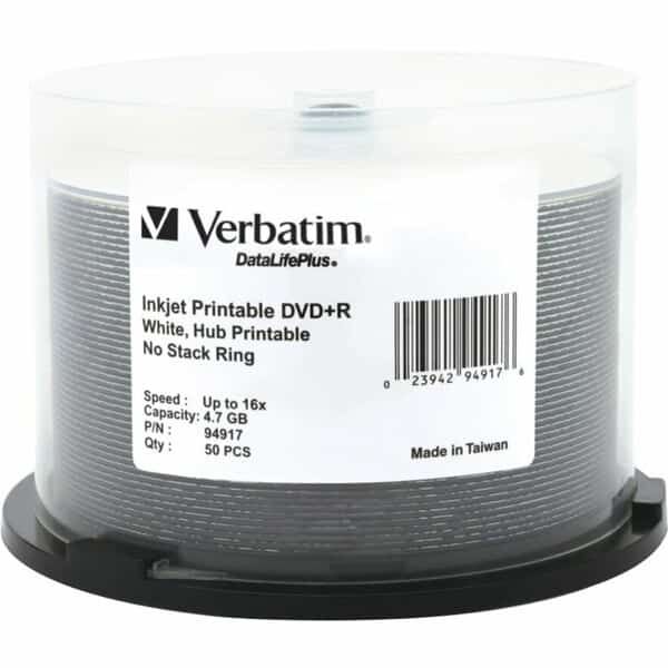 DVD+R Disc, 4.70 GB, 120 min, 16x, PK50