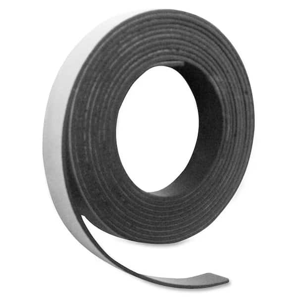 Adhesive Magnetic Strip, 7ft L x 1/2in W, Magna Visual, Mfr#: P-220-7