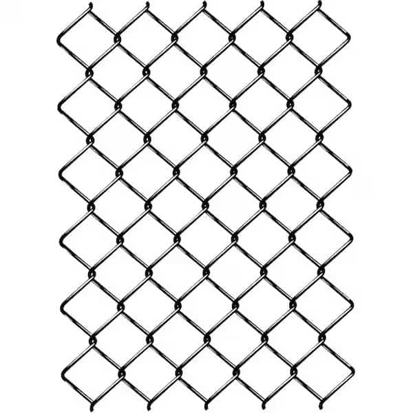 EZ Roll ChainLink, 50 ft L, 72 in H, 1212 Gauge, Zinc