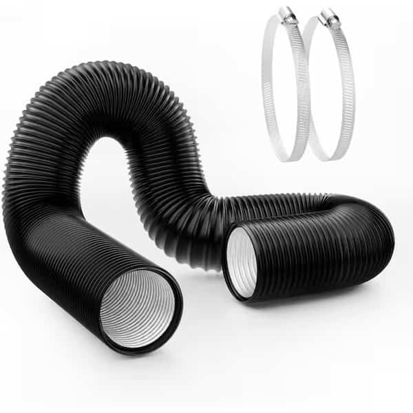 4 inch 25 feet PVC ducting, Black(Environmental protection materials)