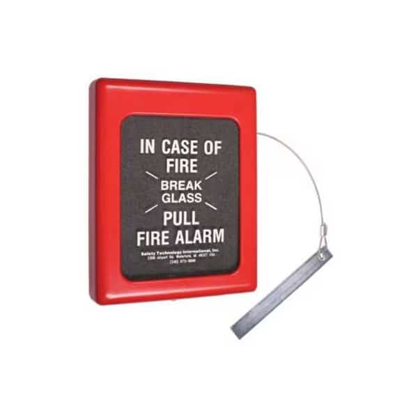 Fire Alarm Break Glass Cover,6.5 x 9 In , Mfr#: STI-4100