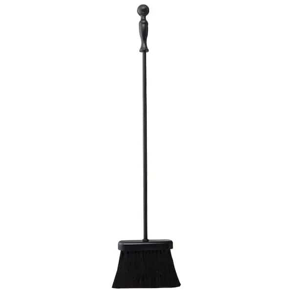 Simple Space Hearth Brush, 26 in Length, Black