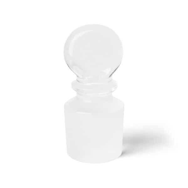 Stopper, Sz 19, 18 mm BDia, Clear, 0