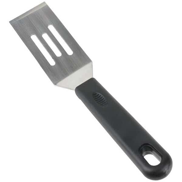 20285 Slotted Cookie Spatula, Stainless Steel Blade, Brown