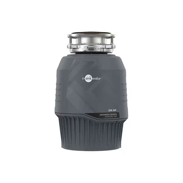 Garbage Disposal, 120 V, 12-1/4" H, 3/4 hp