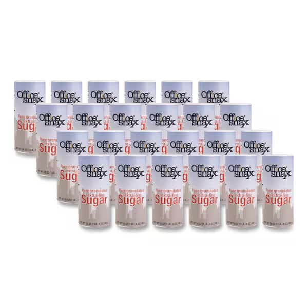 Sugar Canister, 20 oz Reclosable Canister, PK24