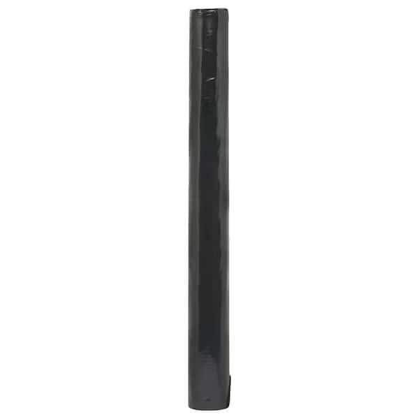 Poly Film, 25 ft L, 10 ft W, Black