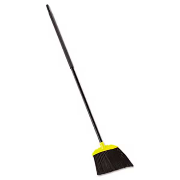 Rubbermaid Commercial Products Jumbo Smooth Sweep Angled Broom - Black And Yellow