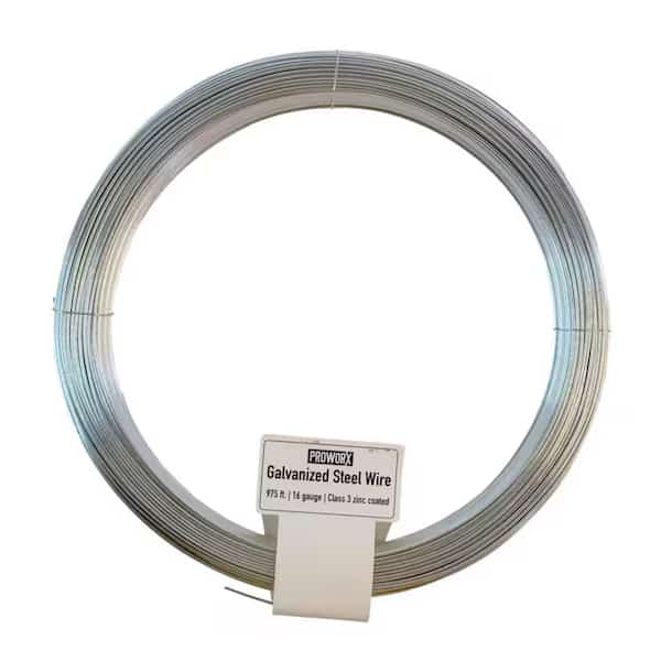 American Posts 975 ft. L Galvanized Steel 16 Ga. Wire