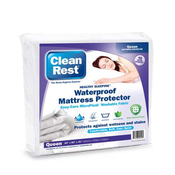 Mattress/Box Spring Protector, 60"W, White