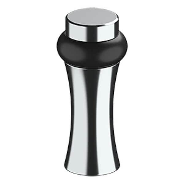 3-1/2 Universal Decorative Floor Bumper Bright Chrome Finish