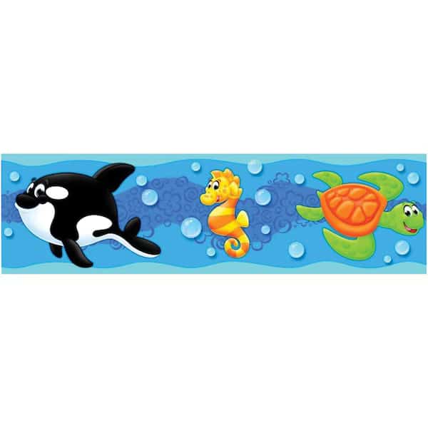 Sea Buddies Bolder Borders, 35.75 Feet/Pack, PK6