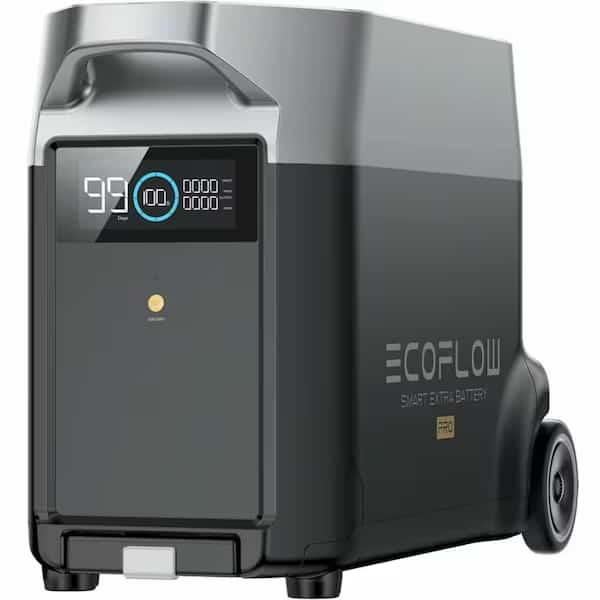 DELTA Pro Smart Extra Battery, 3600Wh Capacity