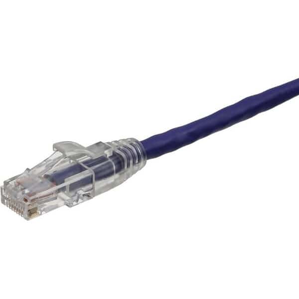 1FT CAT6 CABLE PURPLE - TAA