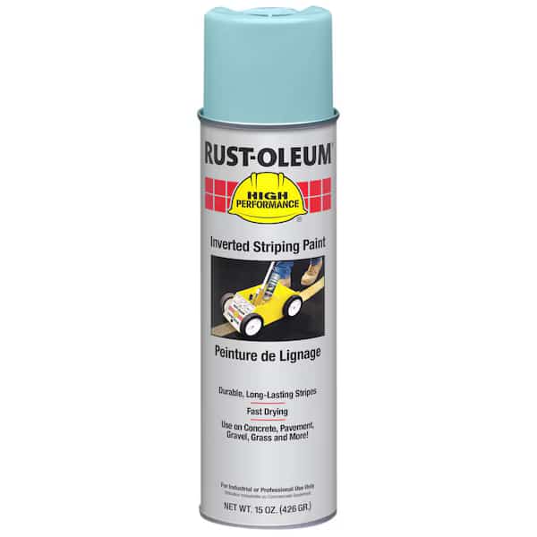 Inverted Striping Paint, 20 oz, Blue, Solvent -Based