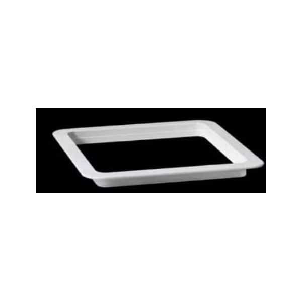 VENTILATION RV 1414 Inch x 1414 Inch 218 Inch Depth With Radius Corner Polar White