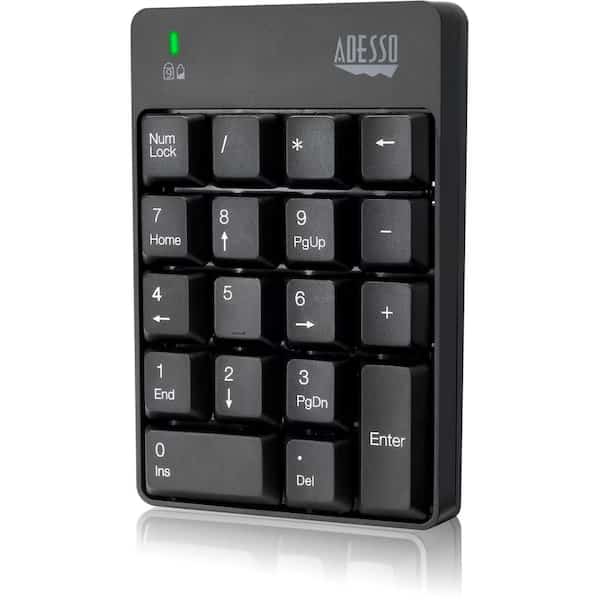 2.4Ghz Wireless 18-Key Numeric Keypad