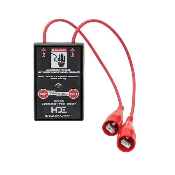 Proof Tester, For Voltmeter, 9V Battery