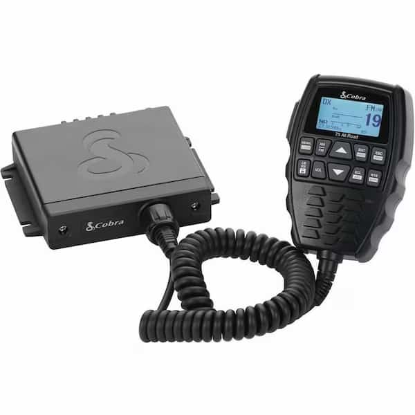 CB Radio, 4W, 4-21/32"W