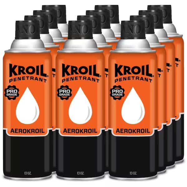 13 Oz. Penetrant Original aka AeroKroil, Penetrating Oil Aerosol, Multipurpose, 12PK