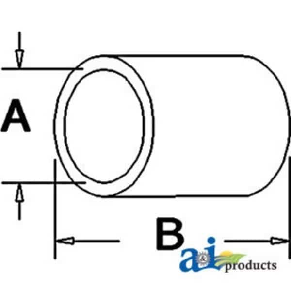 Bulk Hose, 2 7/8" ID 36" x3" x3"