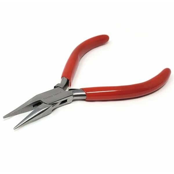 Jewelry Making Pliers Chain Nose Professional Repair Stainless Steel Tool with Cushion Grip