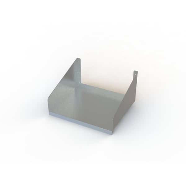 Microwave Shelf, Wall-Mounted, 18" W X 24" L-R