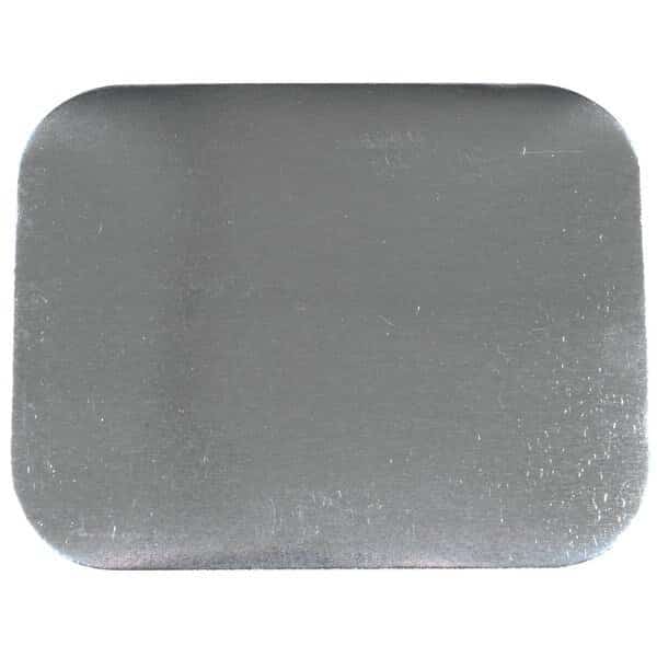 Pans, Lid for Aluminum Tray, Paperboard and Aluminum-Coated, 5.5" L x 4.65" W, (For use with #5747)