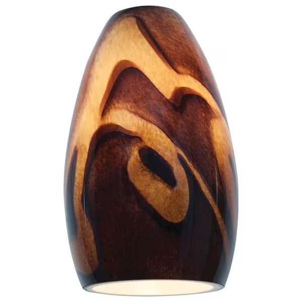 Merlot, Pendant Glass Shade, Inca Glass