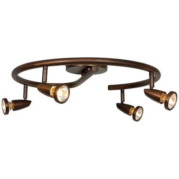 Mirage, 4 Light Adjustable Track, Bronze Finish