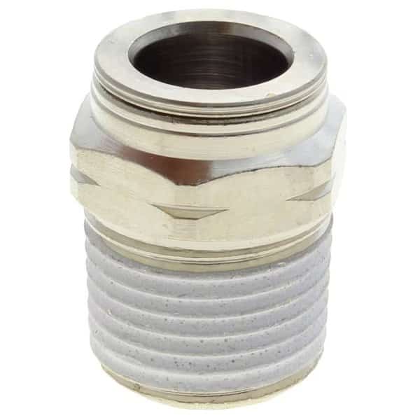 Fitting, PTC, Male Straight, Brass, 5/16"x 1/8" Male NPT