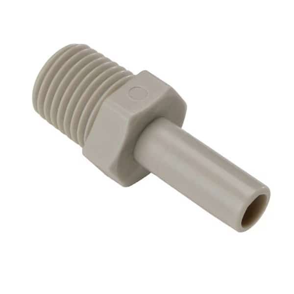 Fitting, Fluidfit, Plug-In Adapter, 1/4" x 1/4" Male NPT