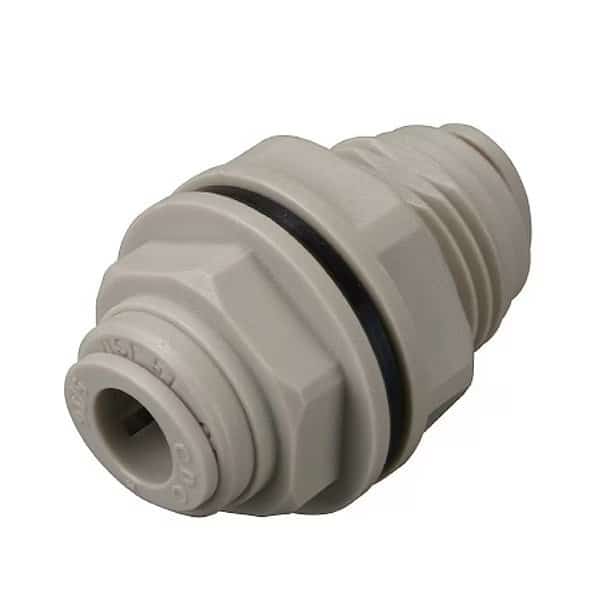 Fitting, Fluidfit, Bulkhead Union, 1/4"