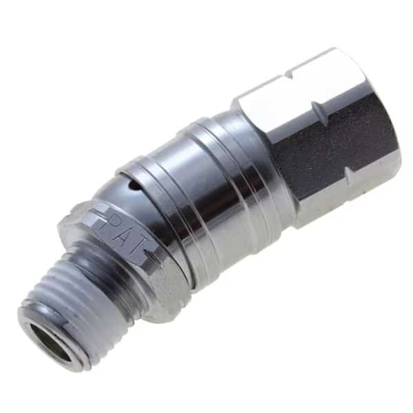 Fitting, Free-Angle, 1/4" Female NPT x 1/8" Male NPT
