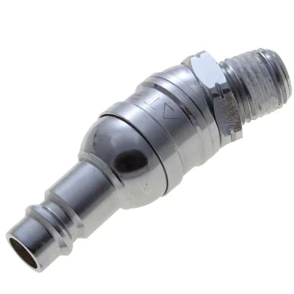 Plug, Free Angle, Industrial, 3/8" Body Size, 3/8" Male NPT