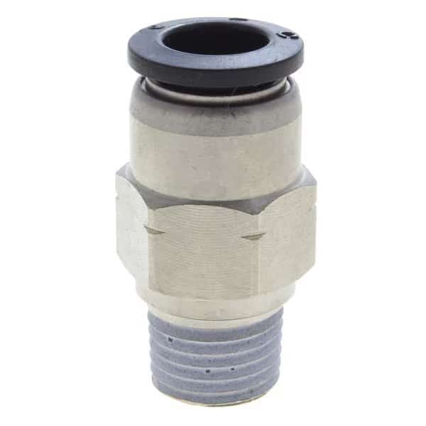 Fitting, PTC, Male Straight Hex, Compact, 5/32" x 10-32