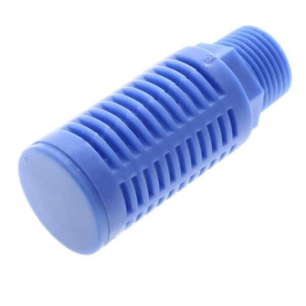 Muffler, Plastic/Felt, 1/8" Male NPT