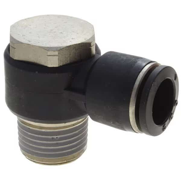 Fitting, PTC, Male Banjo, 1/4" x 1/8" Male NPT