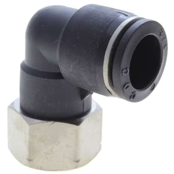 Fitting, PTC, Female Hex Elbow, 1/4" x 1/8" Female NPT